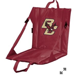 Red Stadium Seat with Logo